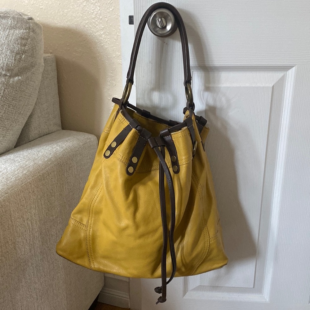 Vintage lucky brand leather purse/handbag